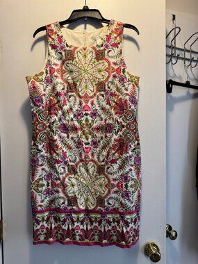 London Times lined dress